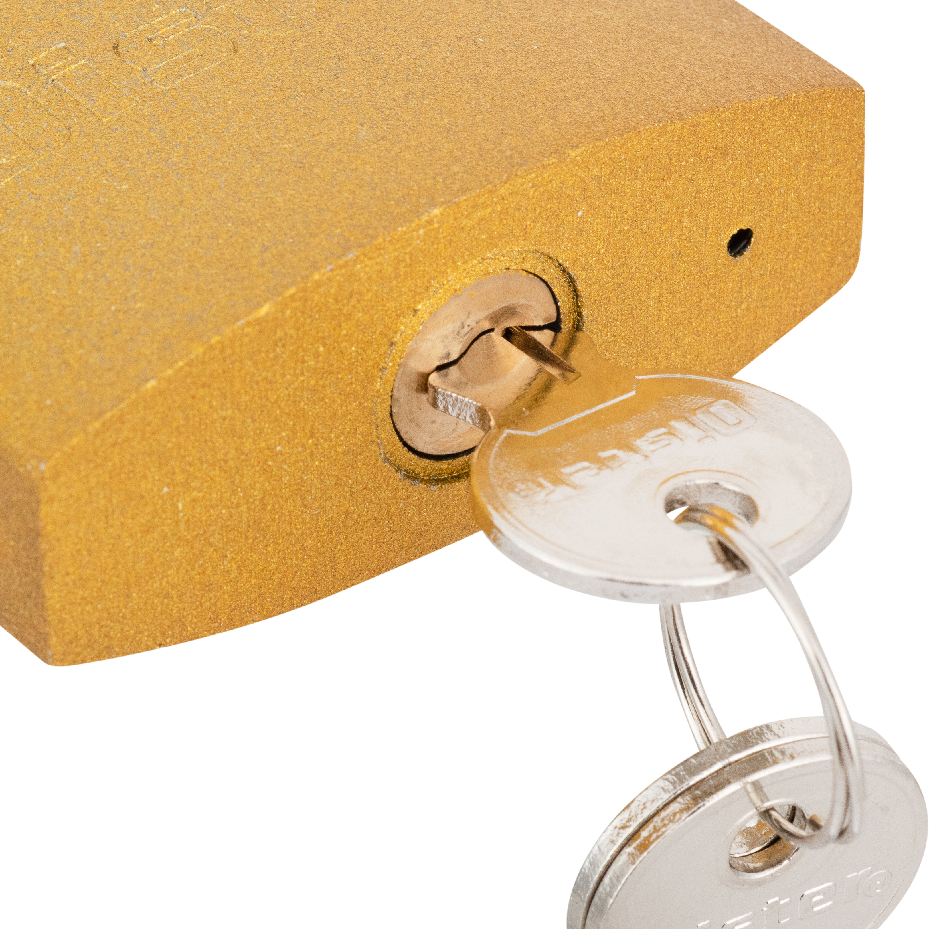 CANDADO OISTER XTRA 60 MM FIERRO BRONCE - 4