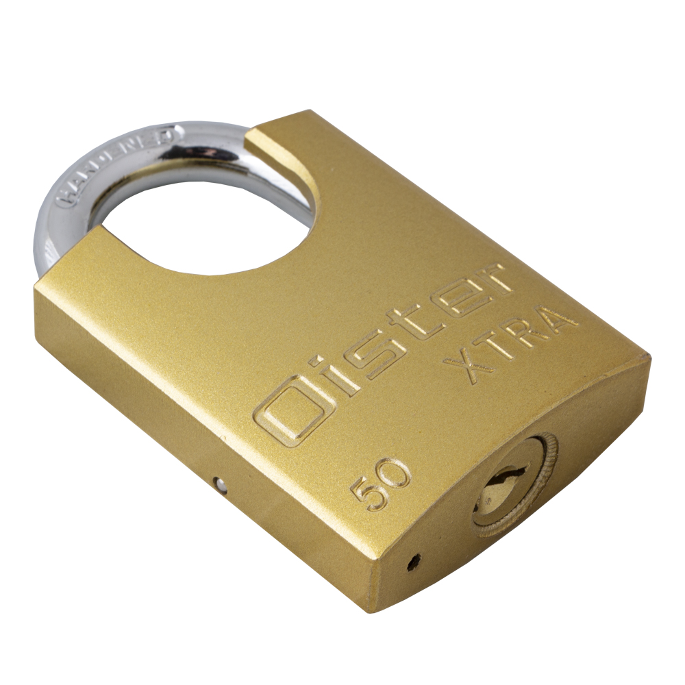 CANDADO OISTER XTRA HOMBROS 50 MM FIERRO BRONCE - 5