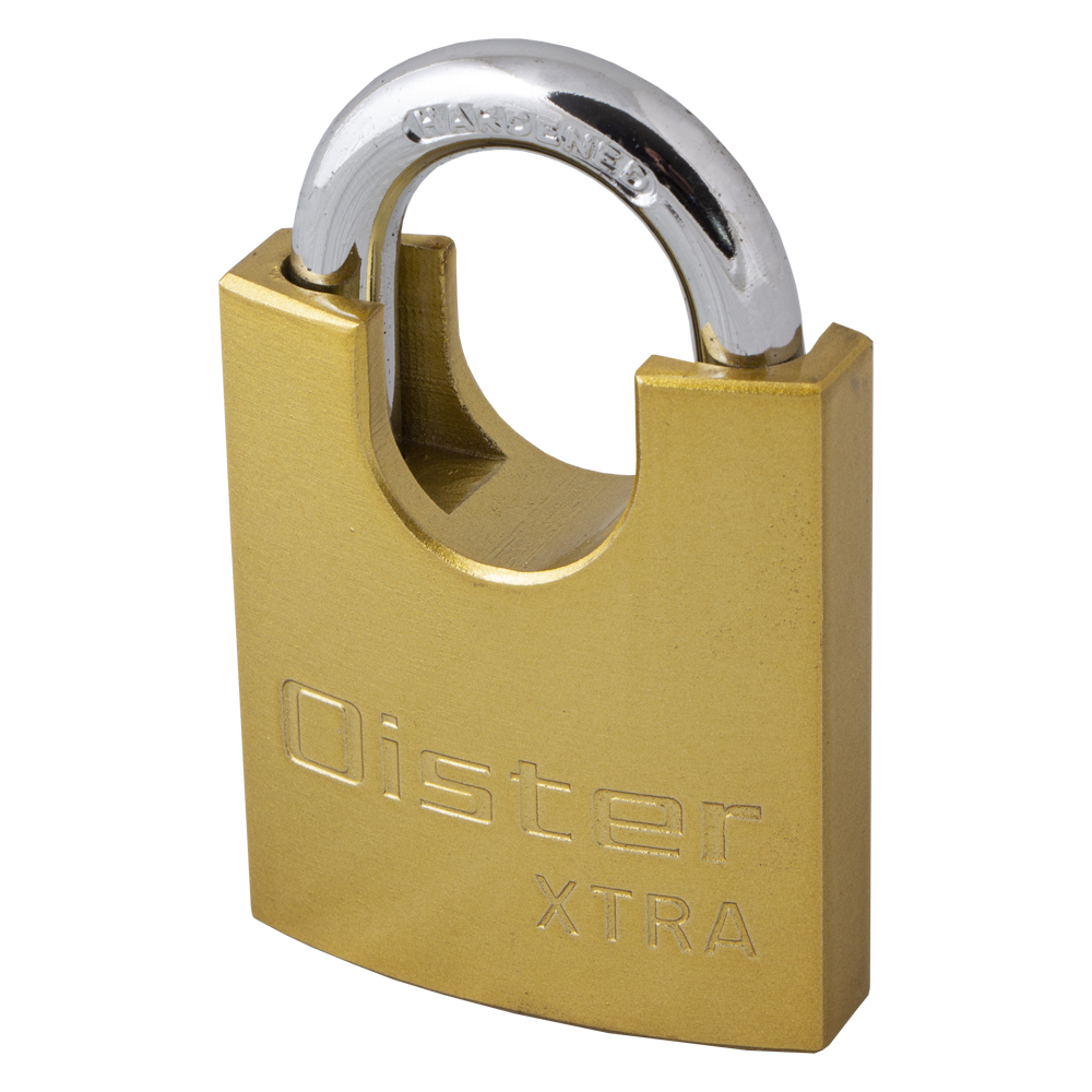 CANDADO OISTER XTRA HOMBROS 60 MM FIERRO BRONCE - 4