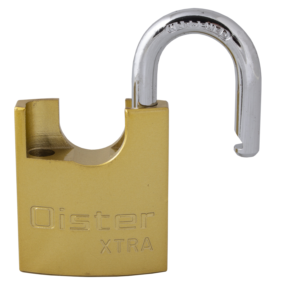 CANDADO OISTER XTRA HOMBROS 60 MM FIERRO BRONCE - 6