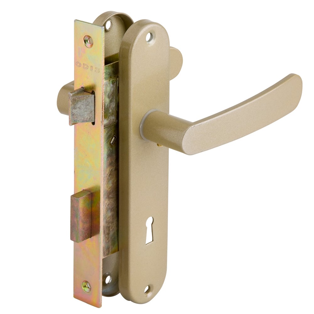 CERRADURA ODIS EMBUTIR SIMONA 7040 DORMITORIO - BEIGE - 2