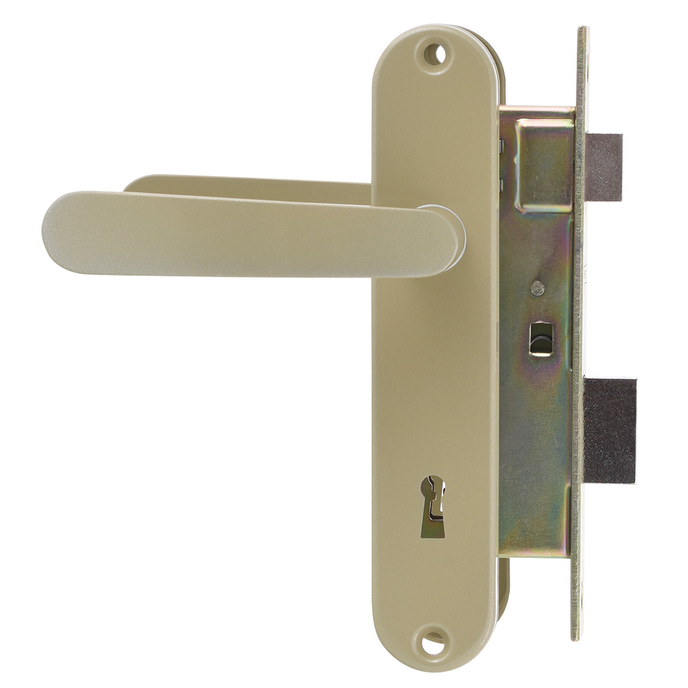 CERRADURA ODIS EMBUTIR SIMONA 7040 DORMITORIO - BEIGE - 3