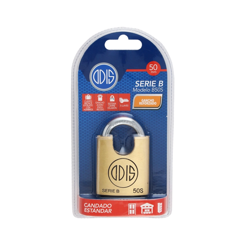 CANDADO ODIS B50S 50MM - 7
