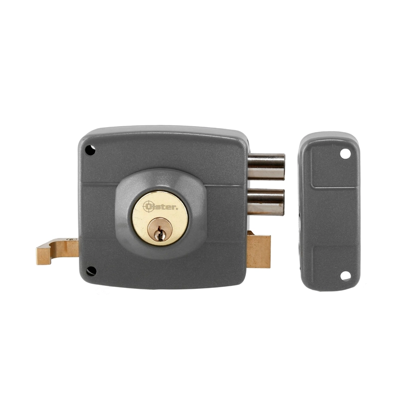 CERRADURA OISTER SOBREPONER 110 - GRIS - 1