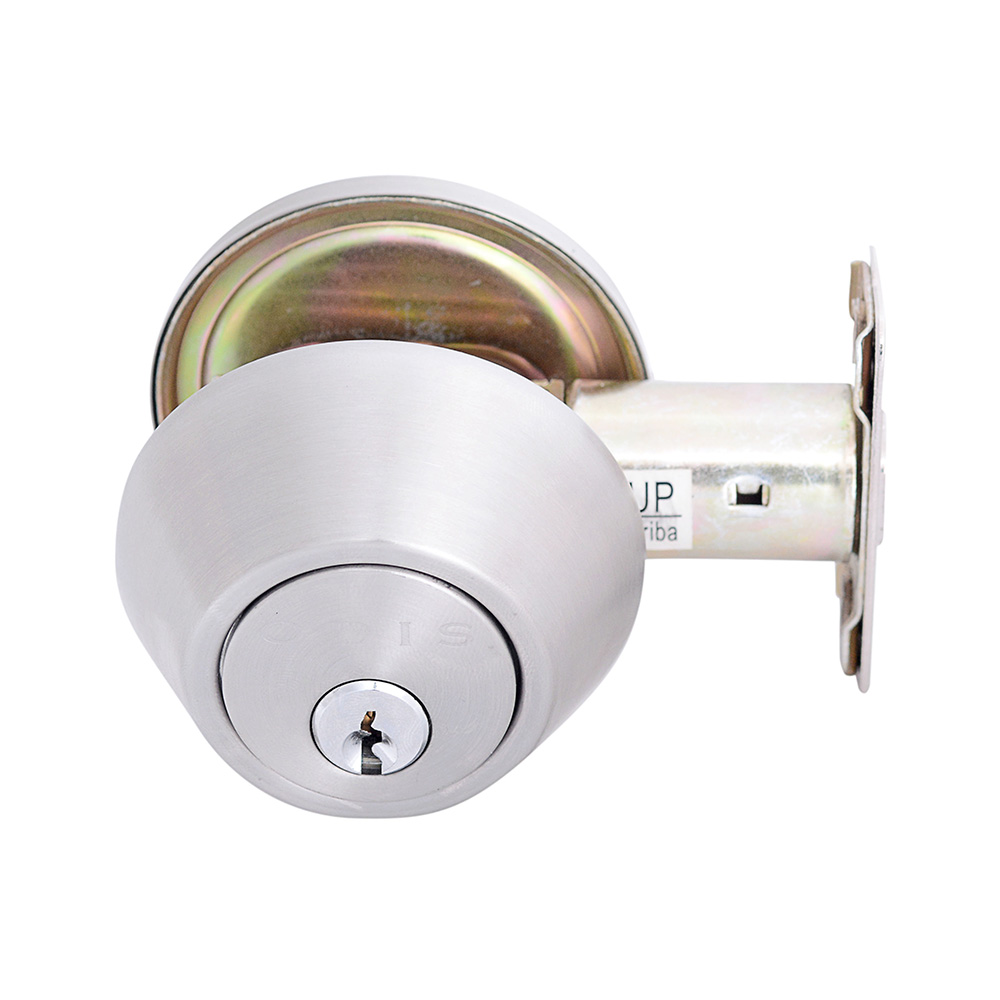 CERROJO ODIS 502 LLAVE-LLAVE PLATA - 5