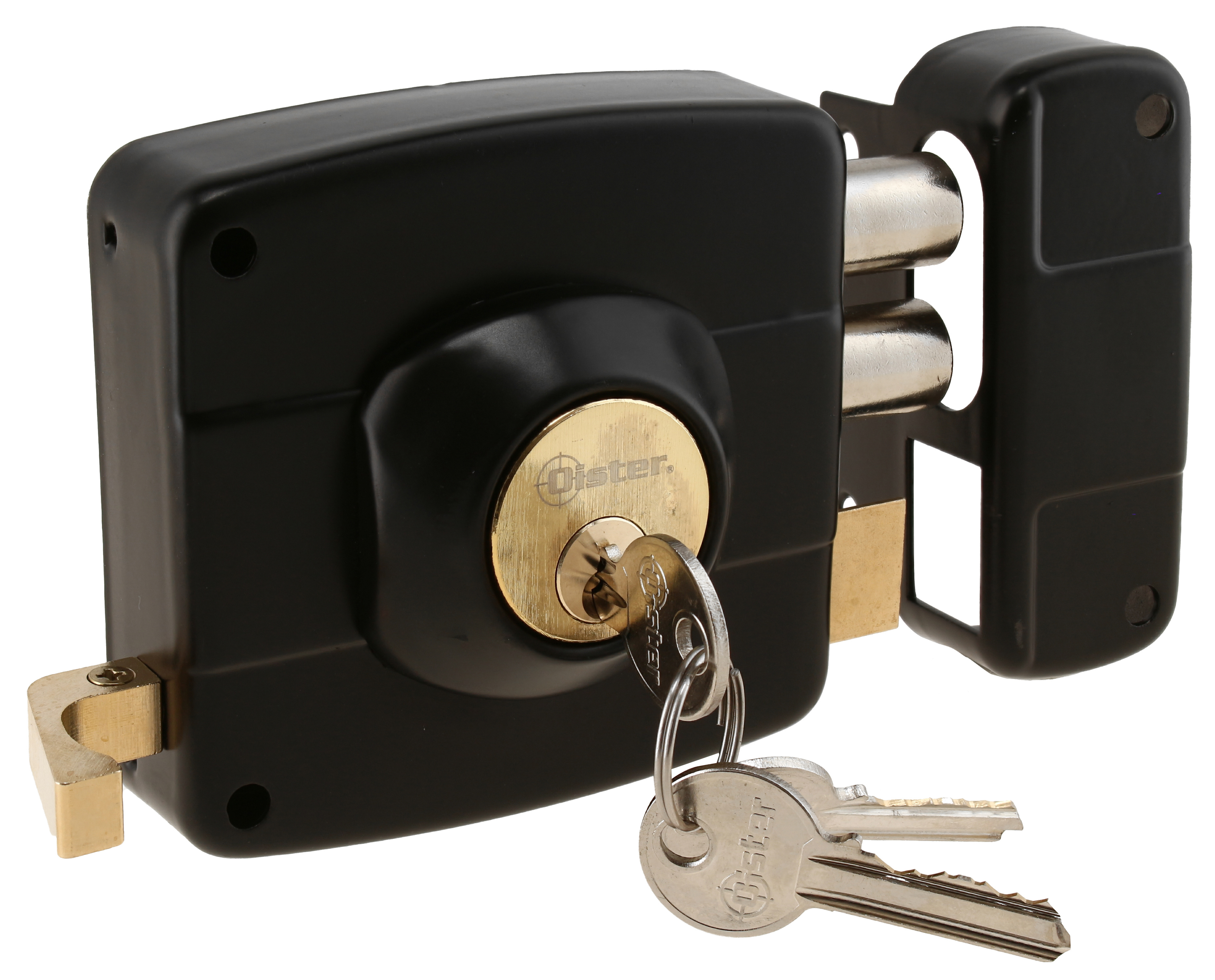 CERRADURA OISTER SOBREPONER 110 - NEGRO - 3
