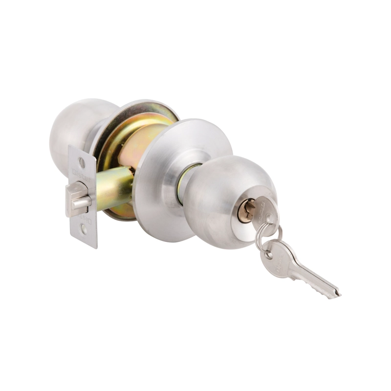 CERRADURA OISTER CILÍNDRICA 101 DORMITORIO - PLATA SATIN - 4