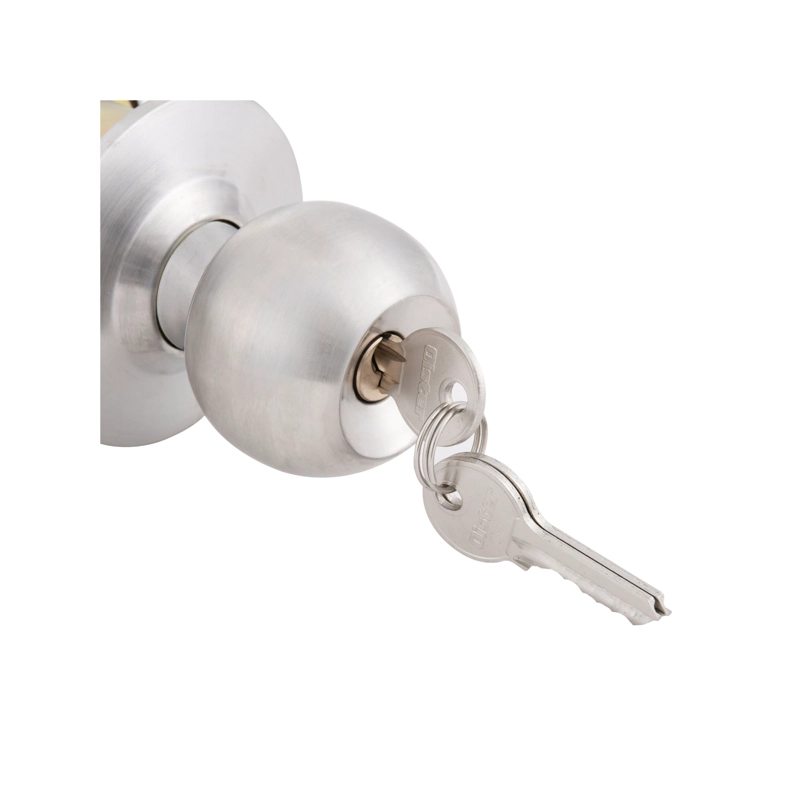CERRADURA OISTER CILÍNDRICA 101 DORMITORIO - PLATA SATIN - 7