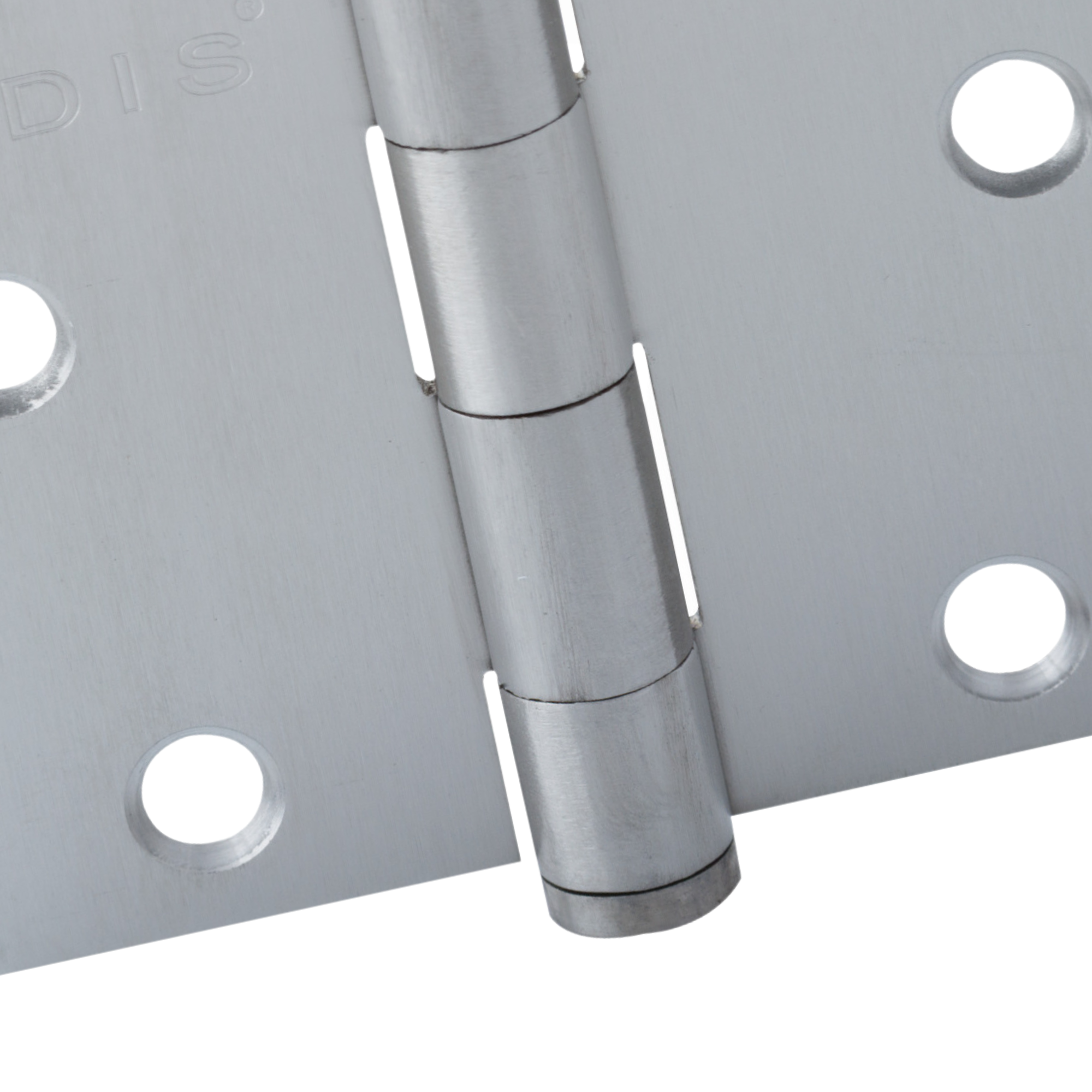 PACK 2 BISAGRAS ACERO ODIS 3,5”×3,5”×2,0MM - PLATA - 4