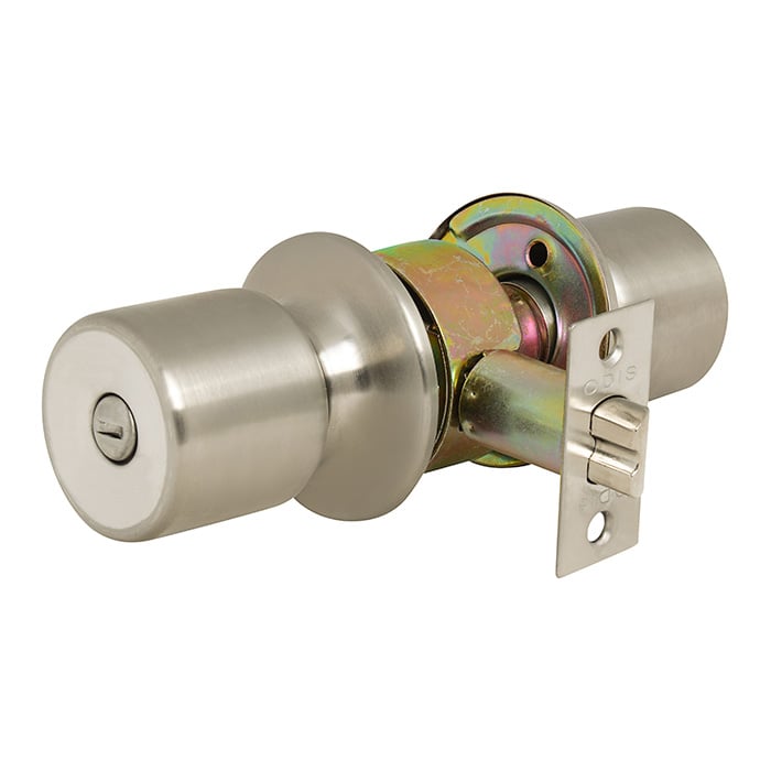 CERRADURA ODIS CILÍNDRICA 205 BAÑO - PLATA - 1