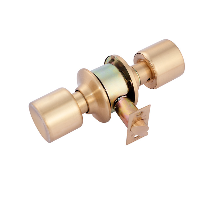 CERRADURA ODIS CILÍNDRICA 205 SIMPLE PASO - BRONCE - 2