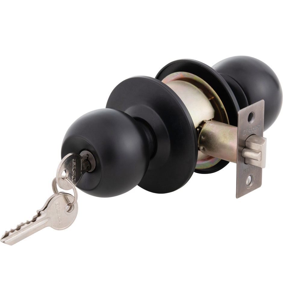 CERRADURA OISTER CILÍNDRICA 101 ACCESO - NEGRO - 2