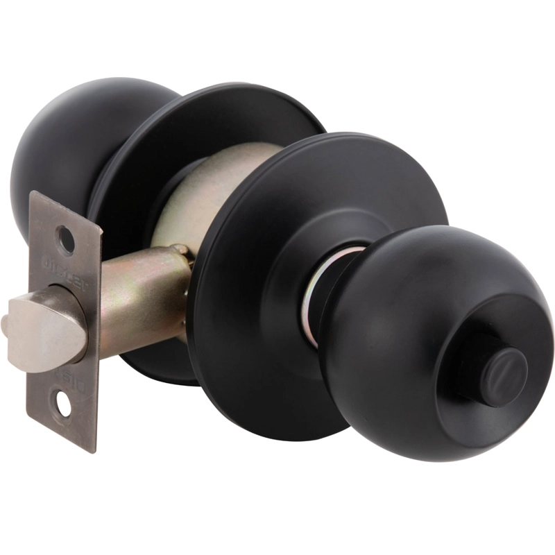 CERRADURA OISTER CILÍNDRICA 101 DORMITORIO NEGRO BT - 1