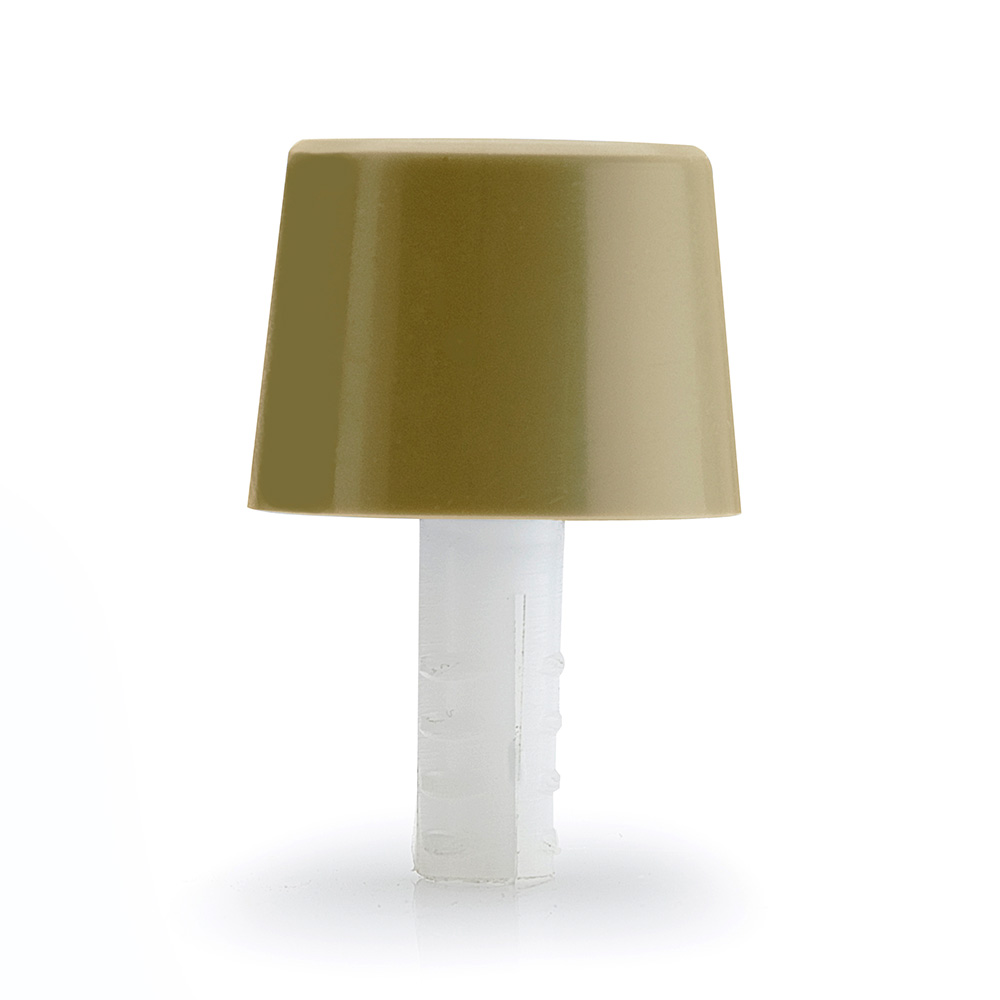 TOPE PUERTA ODIS PLASTICO CONICO - BEIGE - 1