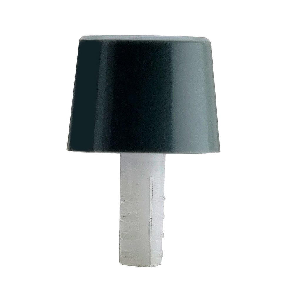 TOPE PUERTA ODIS PLASTICO CONICO - NEGRO - 1