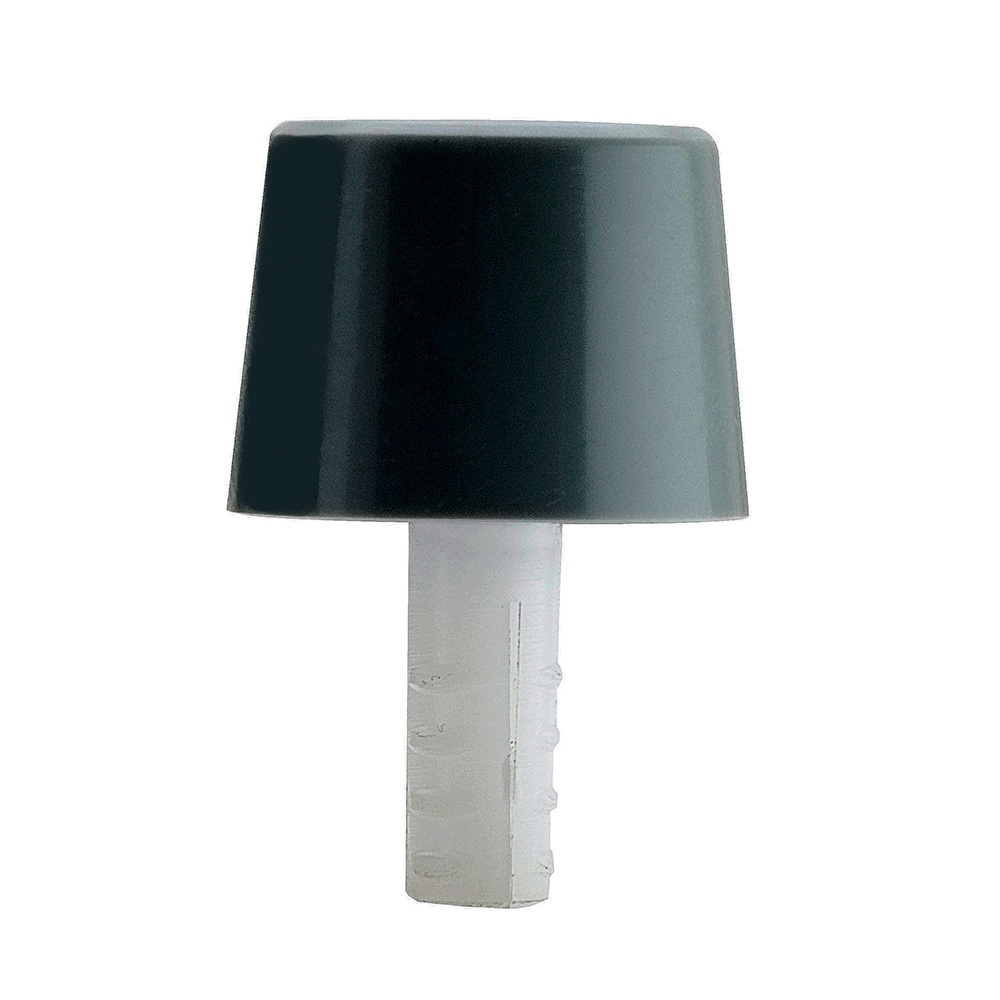 TOPE PUERTA ODIS PLASTICO CONICO - NEGRO - 2