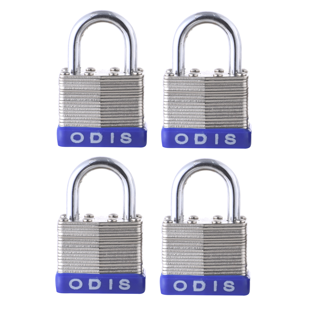 PACK ODIS 4 CANDADOS LAMINADOS 40 MM LLAVES IGUALES - 2