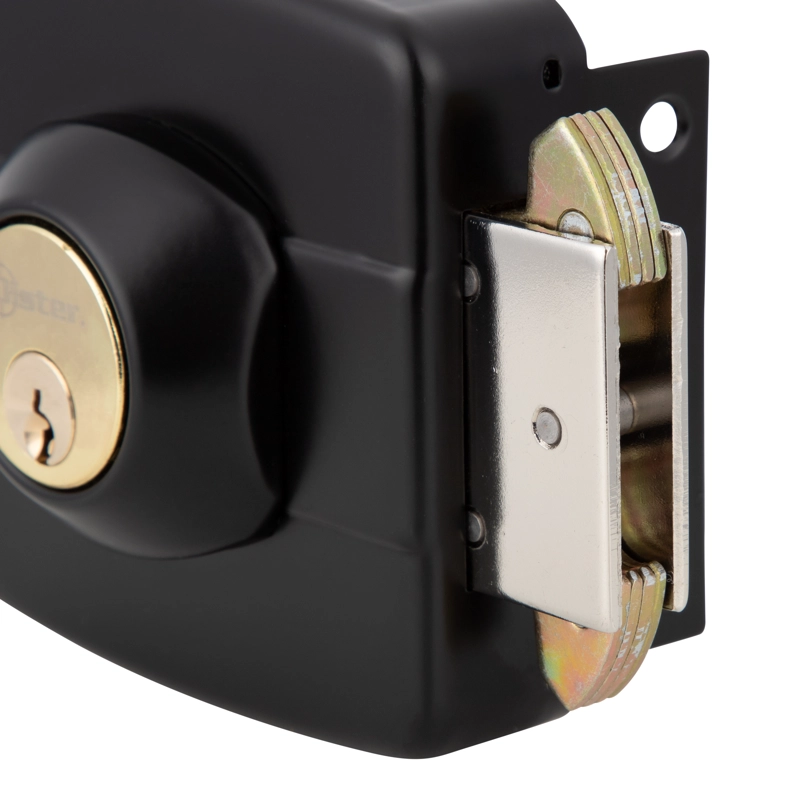 CERRADURA SOBREPONER OISTER 112 CAJA METÁLICA NEGRO - 6