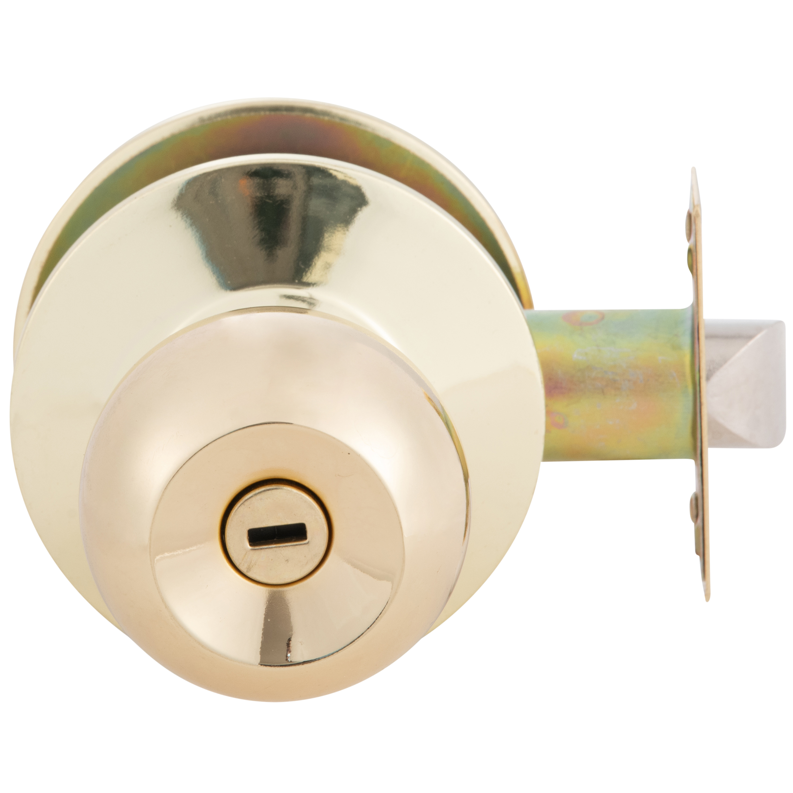 CERRADURA CILÍNDRICA OISTER 101 BAÑO BRONCE PULIDO - 5