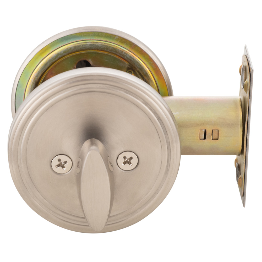 CERROJO OISTER TUBULAR 103 LLAVE-SEGURO PLATA - 2