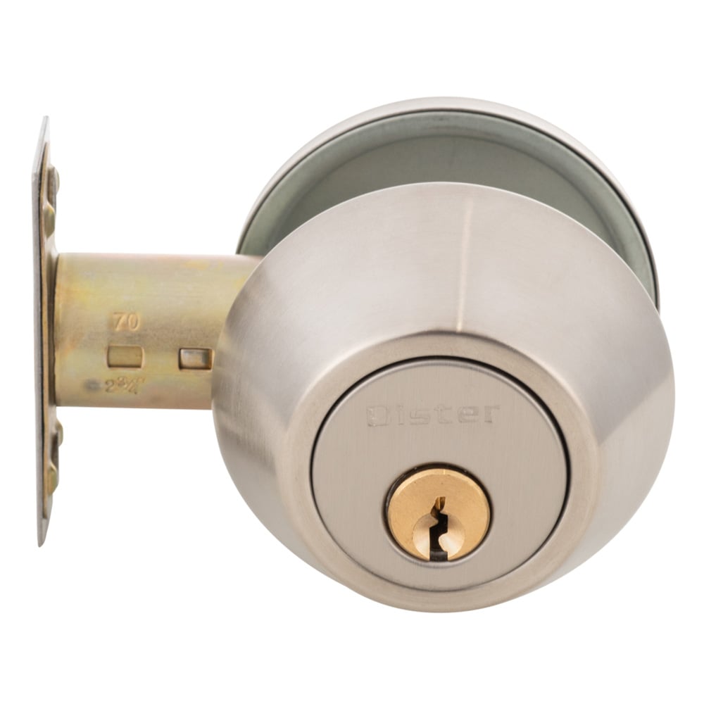CERROJO OISTER TUBULAR 103 LLAVE-SEGURO PLATA - 3