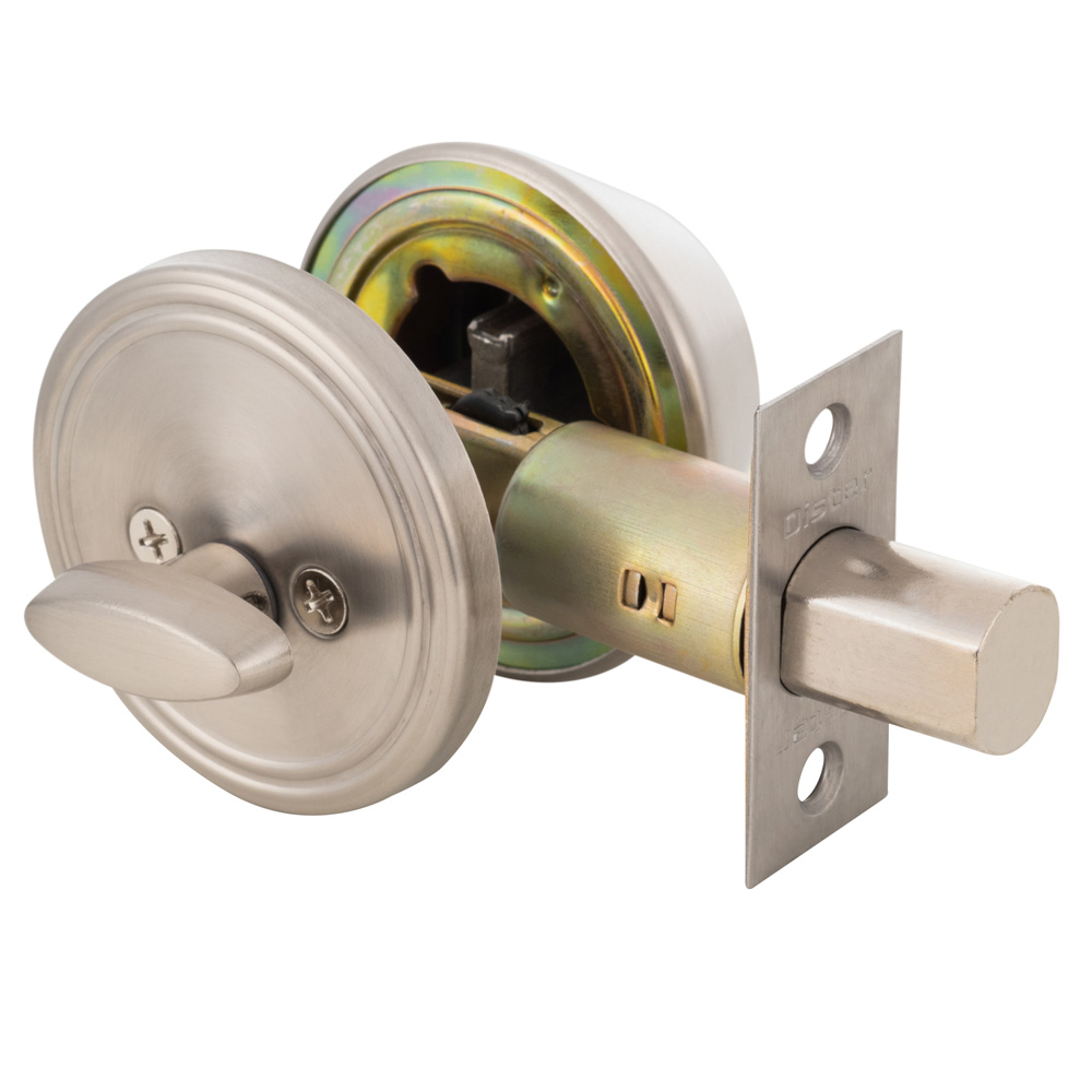 CERROJO OISTER TUBULAR 103 LLAVE-SEGURO PLATA - 6