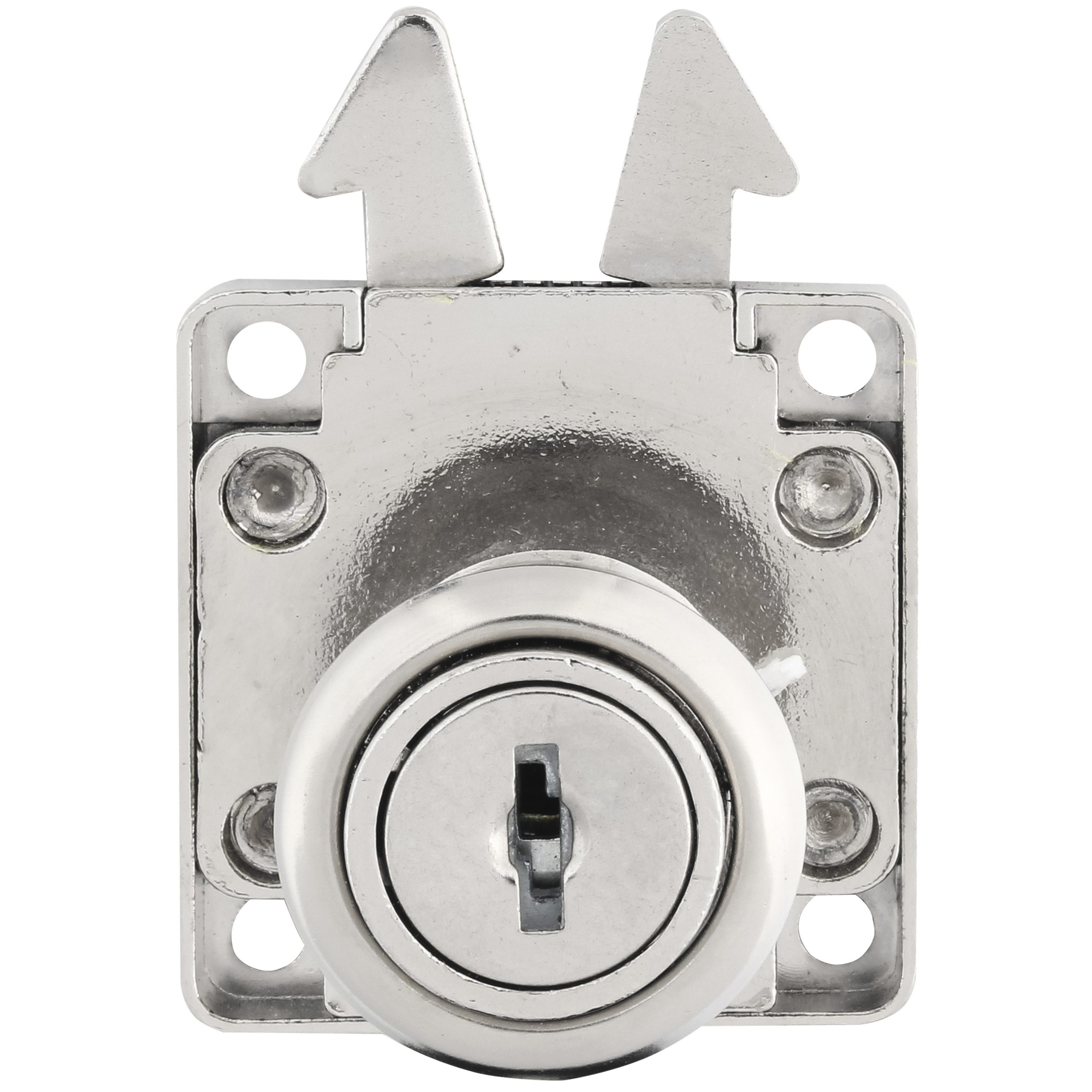 CERRADURA ODIS MUEBLES CORREDERA 2470-1922 PLATA - 2