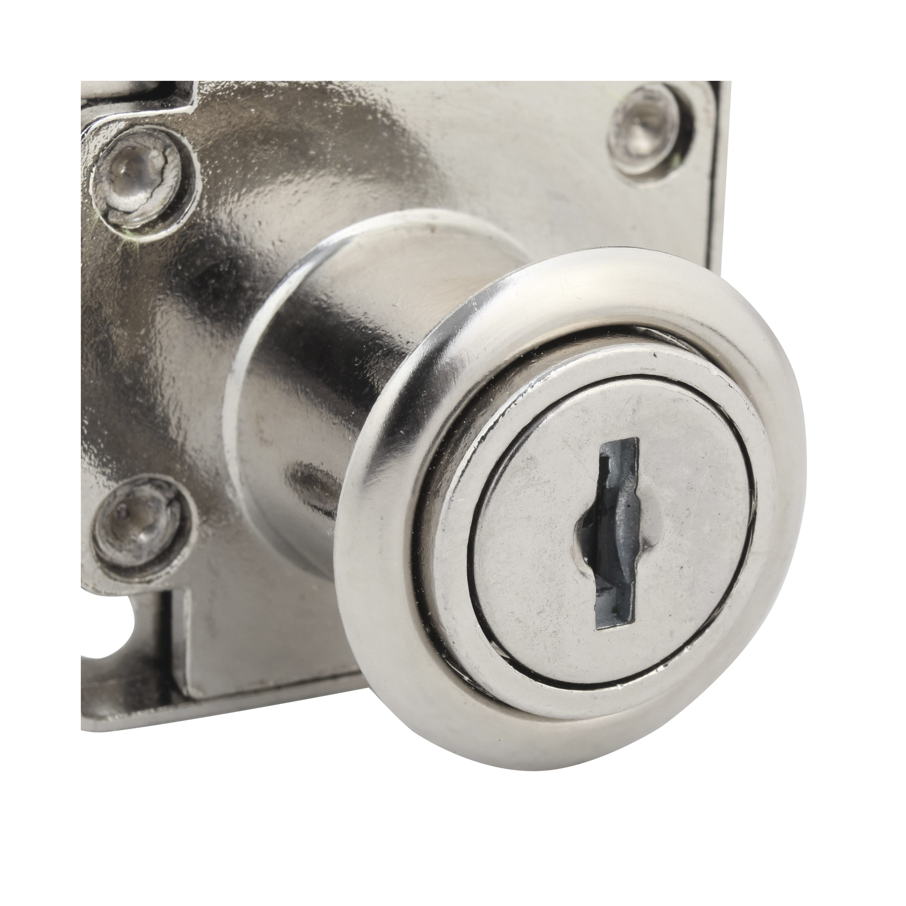 CERRADURA ODIS MUEBLES CORREDERA 2470-1922 PLATA - 7