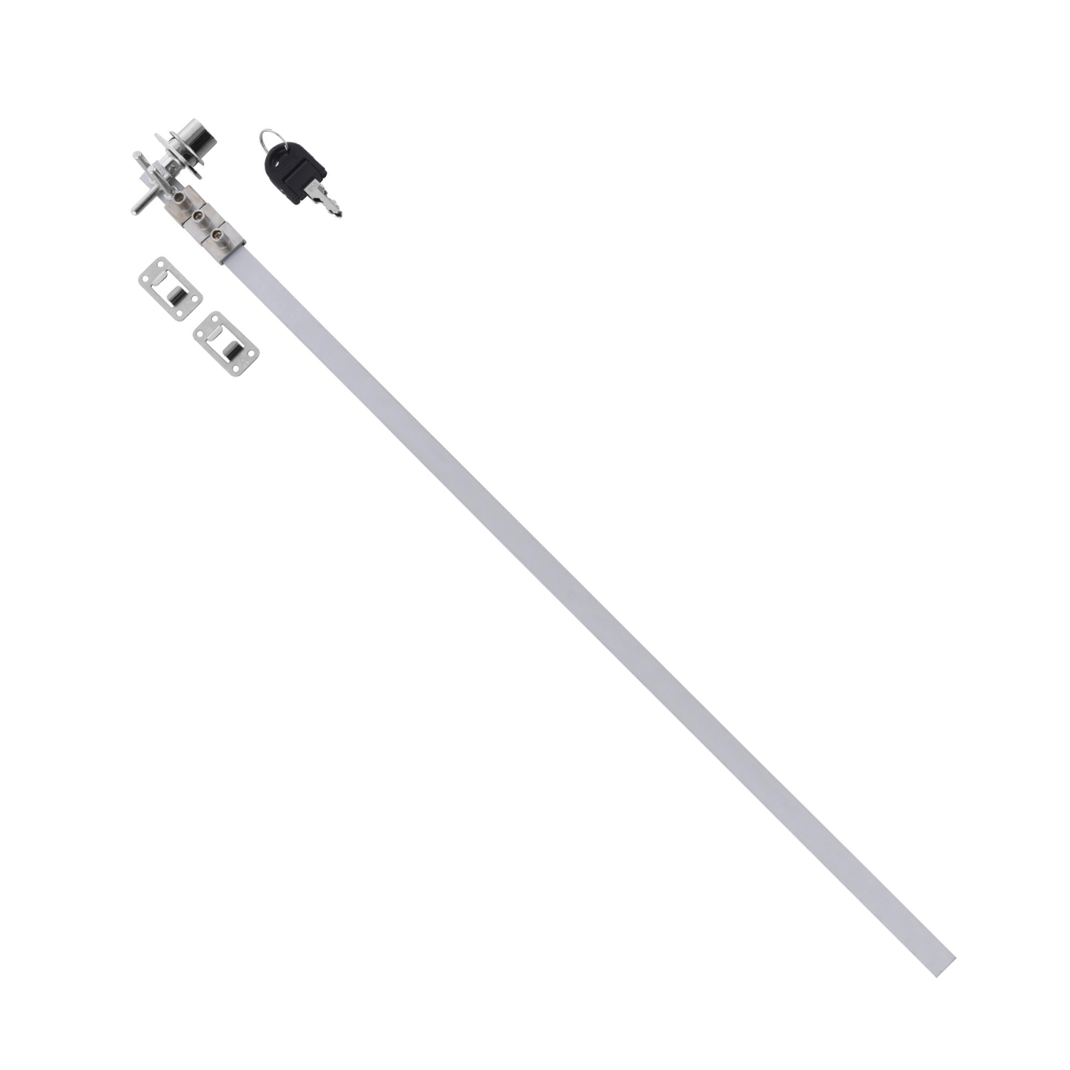 CERRADURA ODIS MUEBLES CAJONES 2351-1920 PLATA - 4
