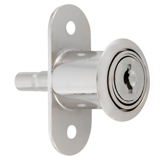 CERRADURA ODIS MUEBLES CORREDERA 2460-1924 PLATA - 5
