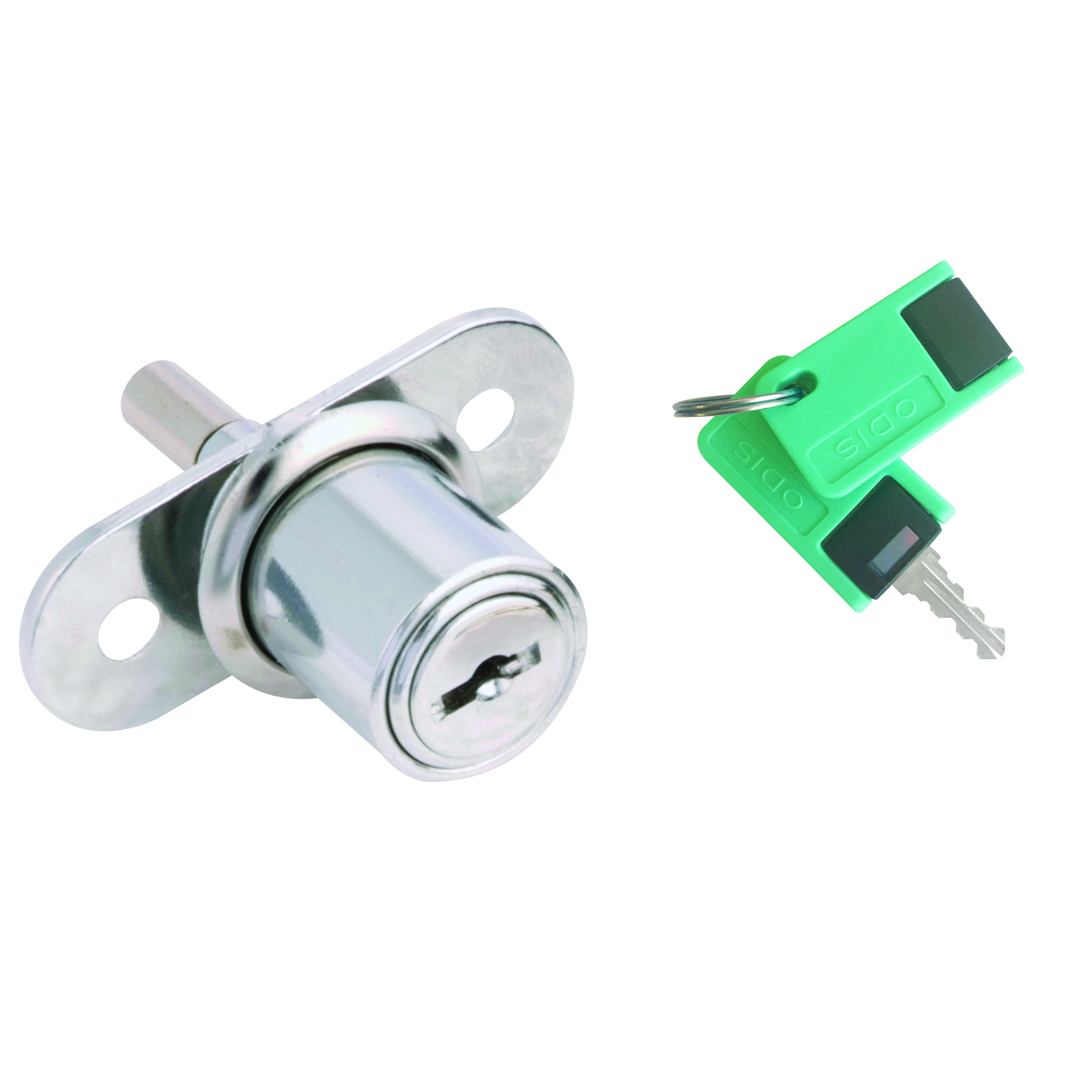 CERRADURA ODIS MUEBLE CORREDERA 2460-1823 PLATA - 1