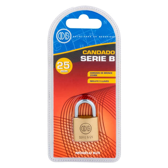 CANDADO ODIS B25 25MM - 5