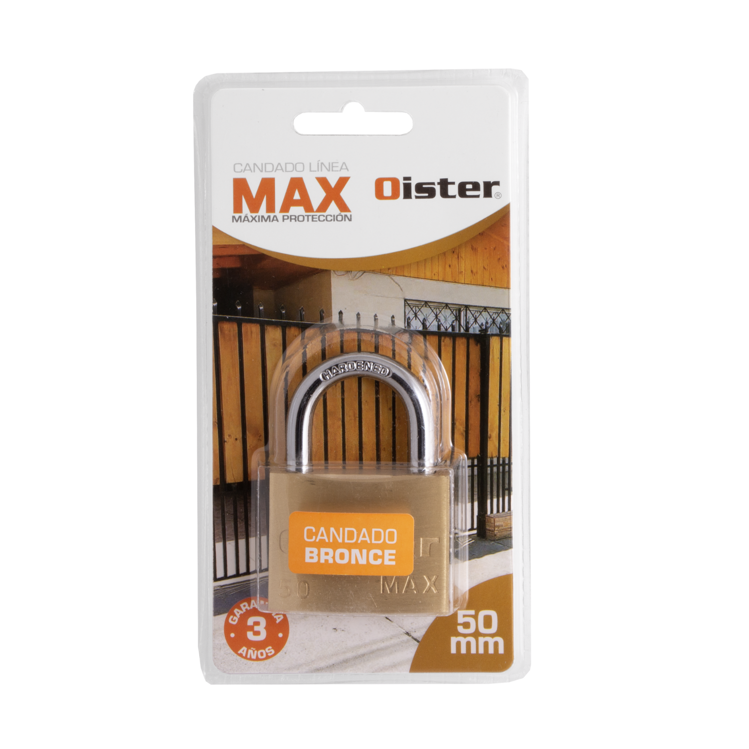 CANDADO OISTER MAX 50MM - 6