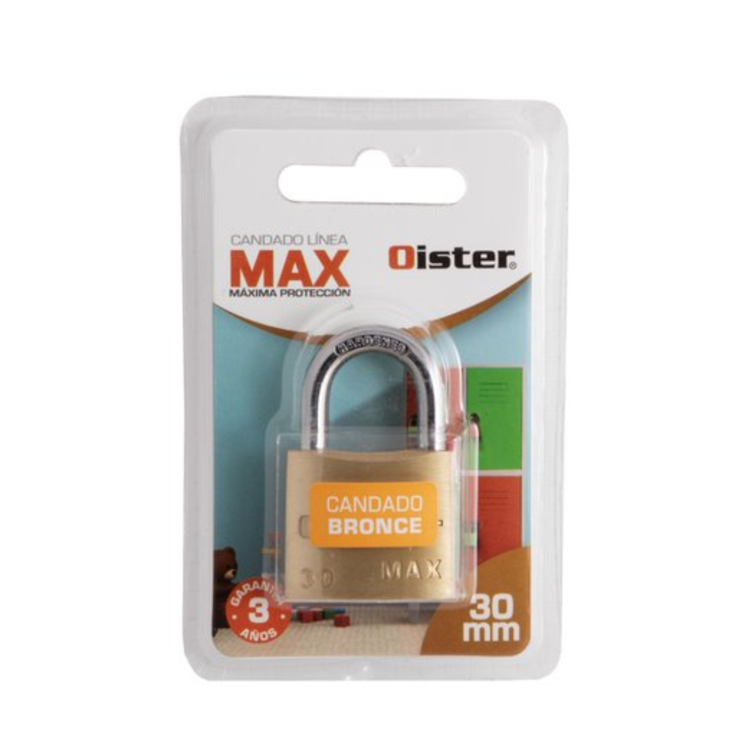 CANDADO OISTER MAX 30MM - 5