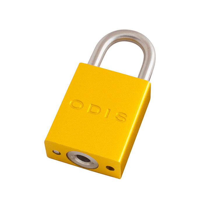 CANDADO ODIS BLOQUEO ALUMINIO 38 MM DORADO - 1