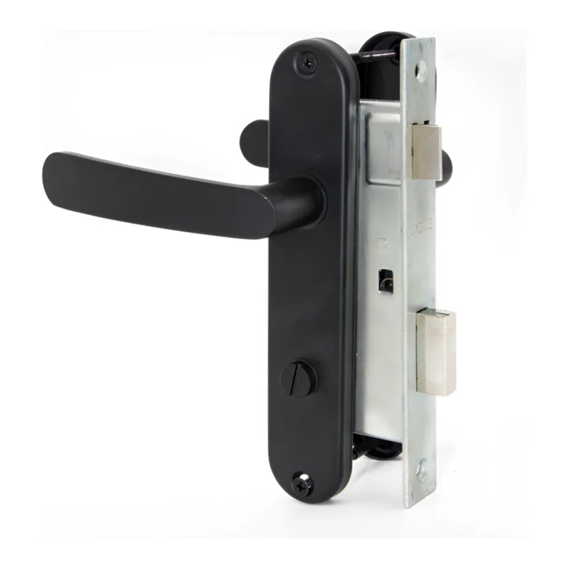 CERRADURA ODIS EMBUTIR SIMONA 7040 BAÑO - NEGRO - 2