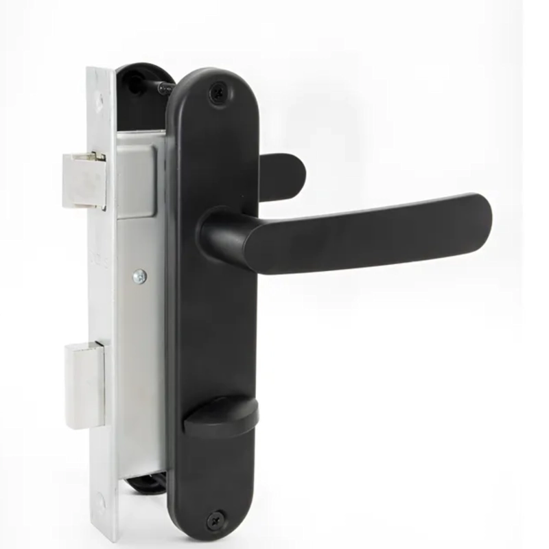 CERRADURA ODIS EMBUTIR SIMONA 7040 BAÑO - NEGRO - 4
