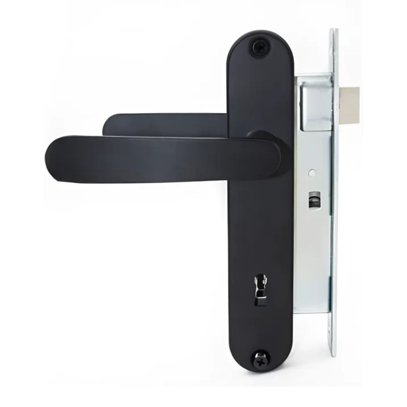 CERRADURA ODIS EMBUTIR SIMONA 7040 DORMITORIO - NEGRO - 1