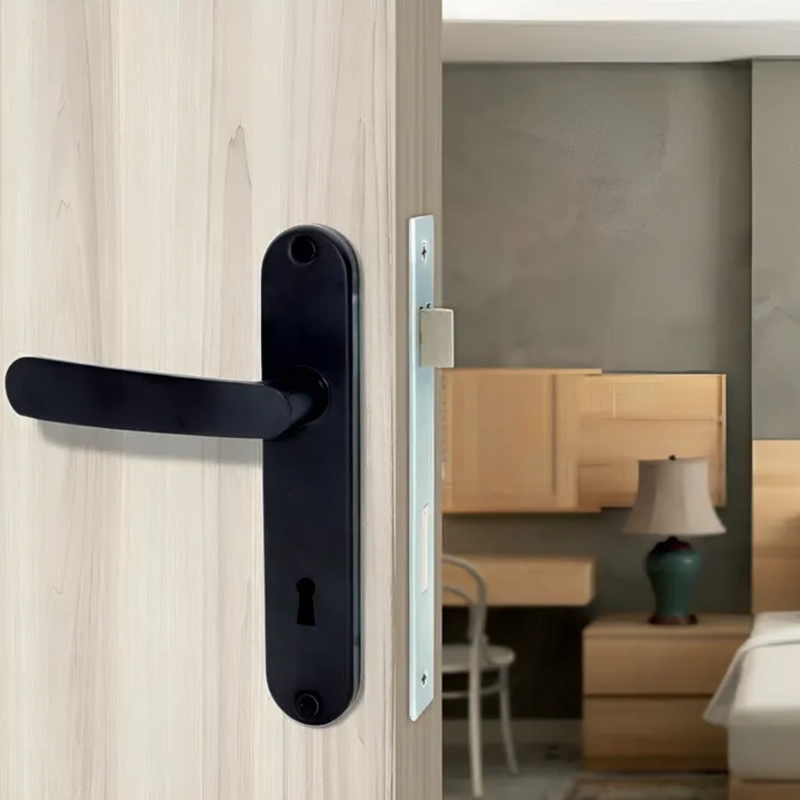CERRADURA ODIS EMBUTIR SIMONA 7040 DORMITORIO - NEGRO - 3