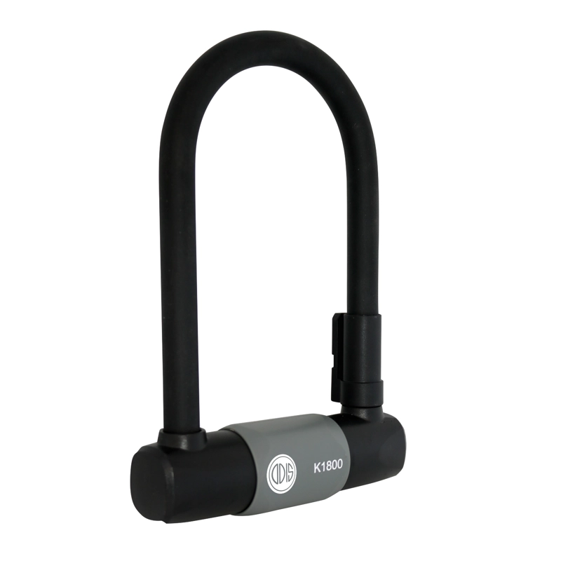CANDADO ODIS PARA BICICLETA U LOCK K1800 18X186 MM GRAFITO LLAVE DISCO - 5