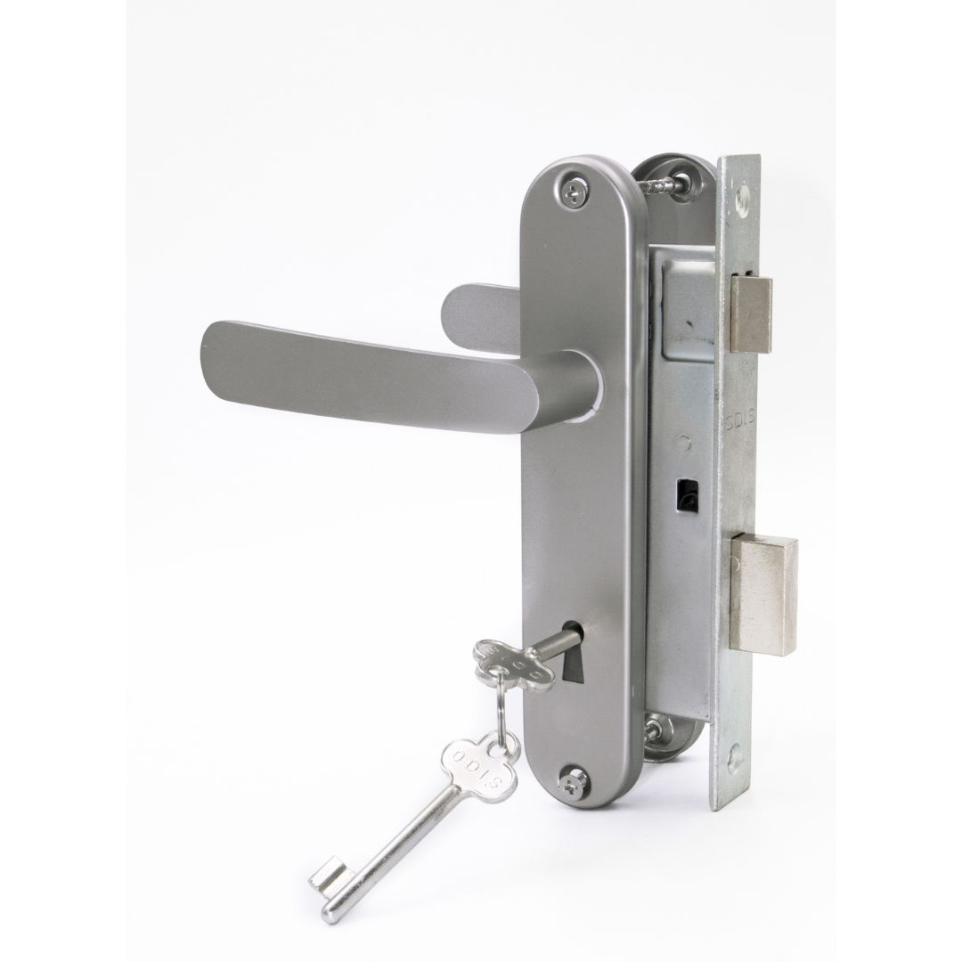 CERRADURA EMBUTIR ODIS SIMONA 7040 DORMITORIO - PLATA - 3