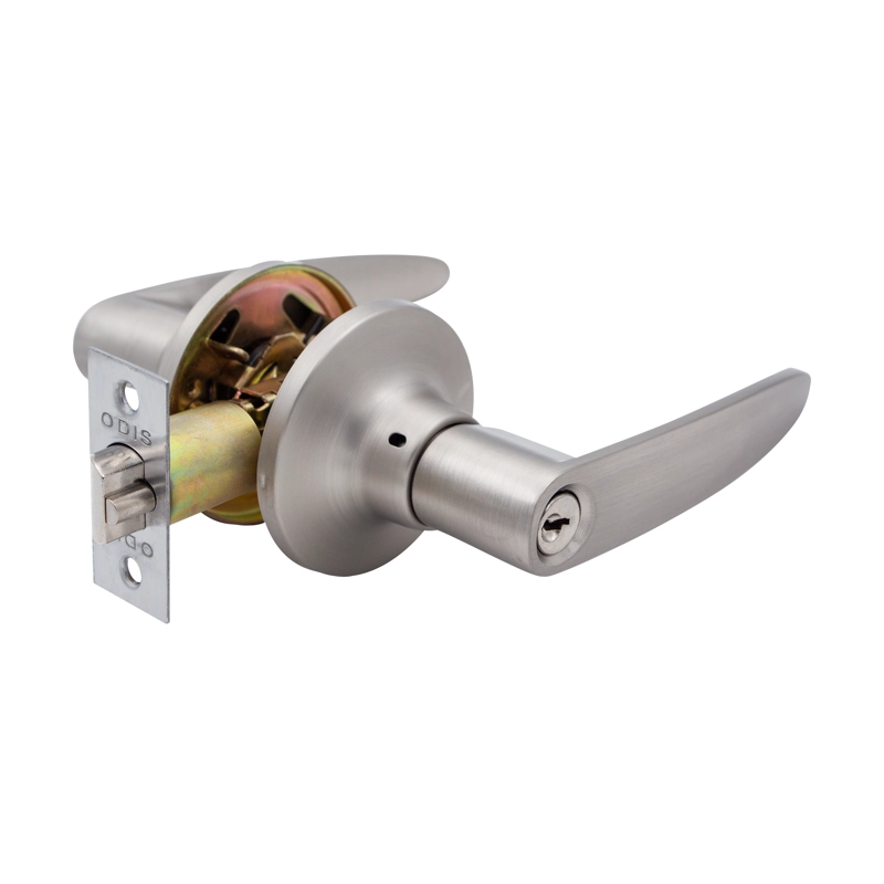 CERRADURA TUBULAR CON MANILLA ODIS 203 ACCESO - PLATA - 1