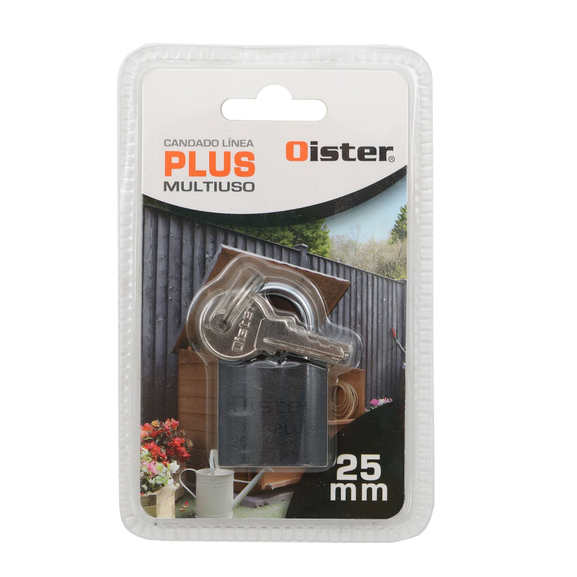 CANDADO OISTER PLUS 25MM - 5