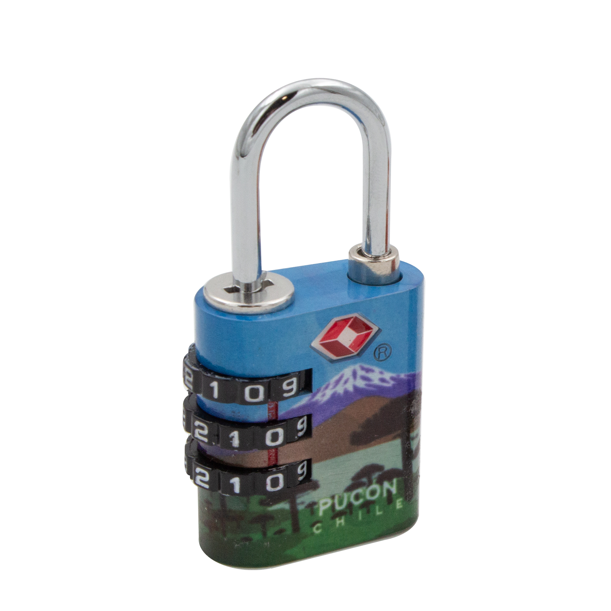 CANDADO ODIS TSA VIAJE MALETA 30MM CON CLAVE - PUCON - 2