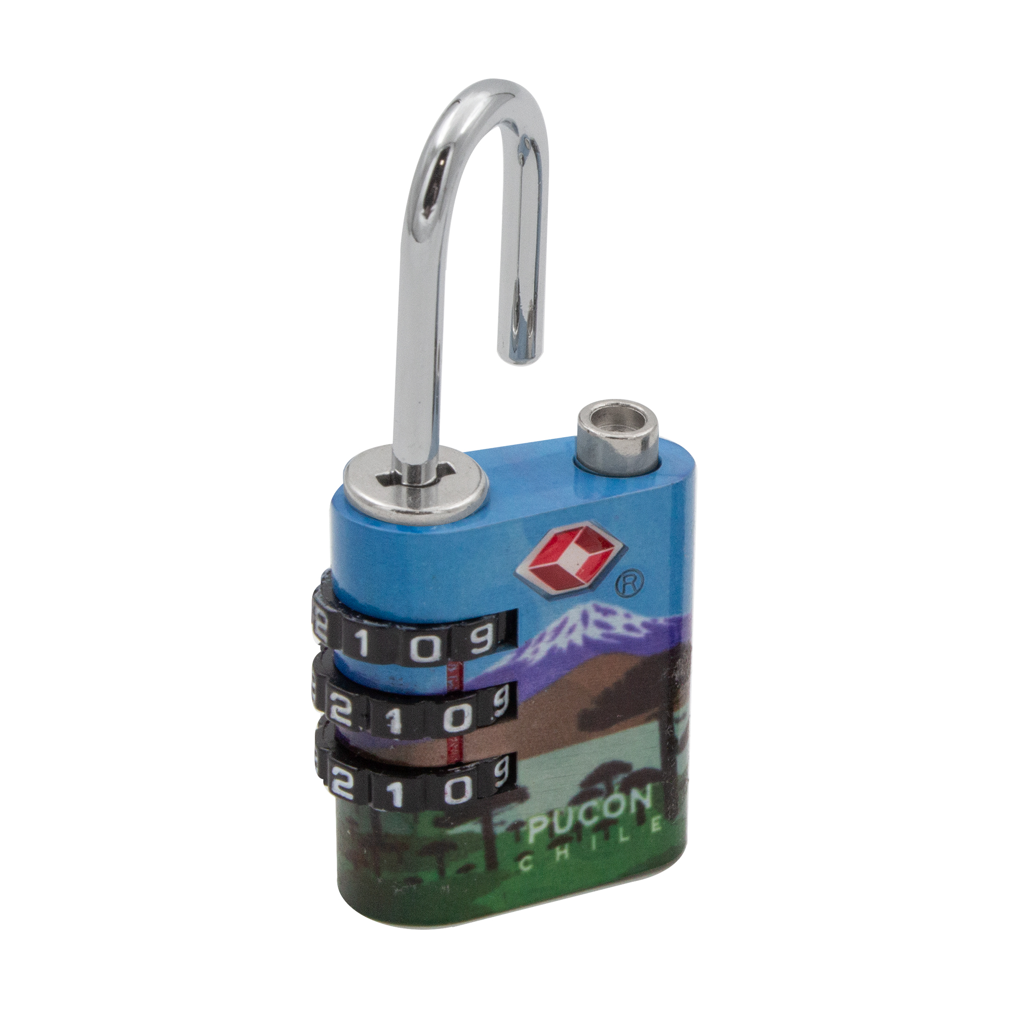 CANDADO ODIS TSA VIAJE MALETA 30MM CON CLAVE - PUCON - 3