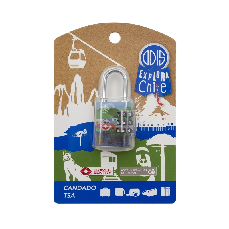 CANDADO ODIS TSA VIAJE MALETA 30MM COMBINACION - CHILOE - 5