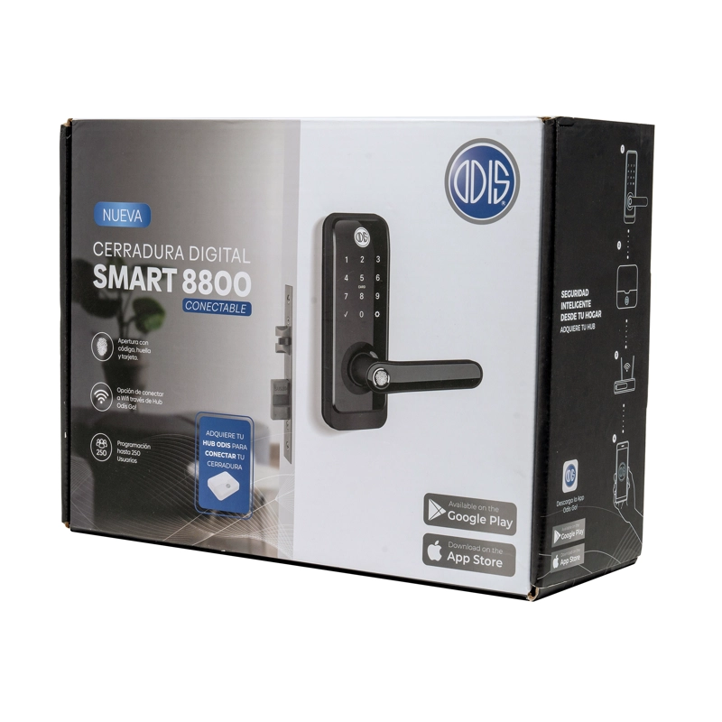 CERRADURA DIGITAL INTELIGENTE CON CONEXION WIFI ODIS SIN HUB - 9