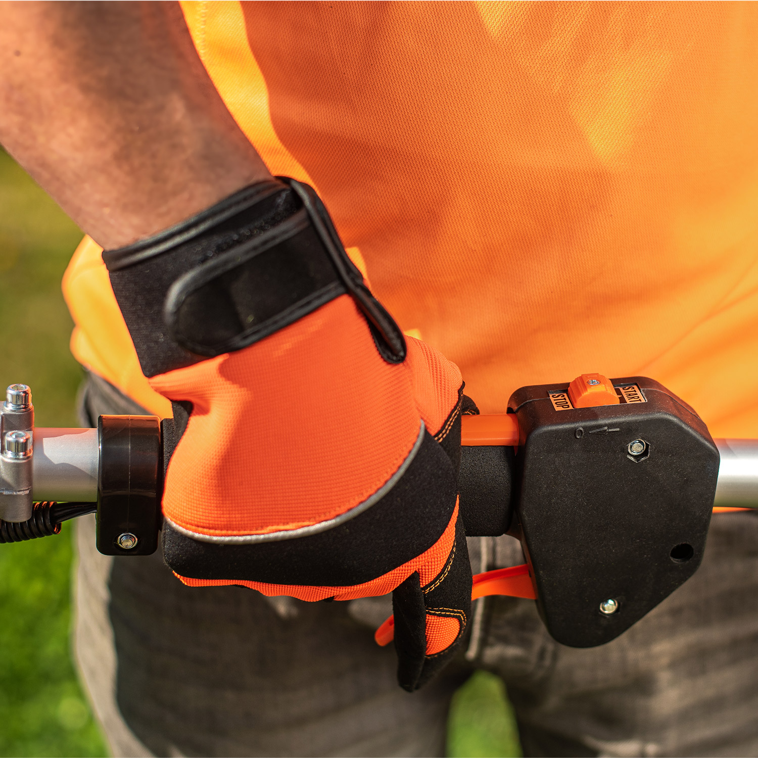 ORILLADORA DE PASTO VAN BEEK 3VB230E CURVA 22.5 CC 1.5 HP - 3