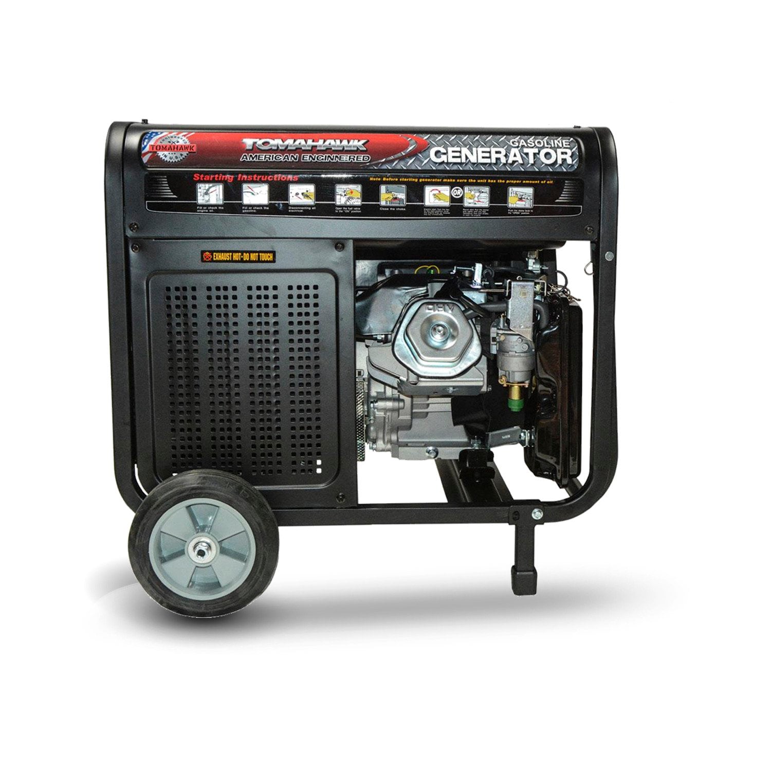 GENERADOR ELÉCTRICO TOMAHAWK POWER TG8000 8000 W - 1