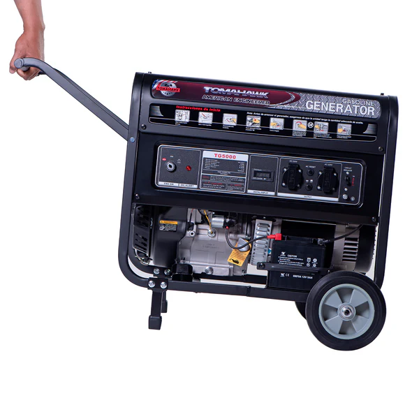 GENERADOR ELÉCTRICO 5000W TOMAHAWK POWER PARTIDA ELÉCTRICA - 4